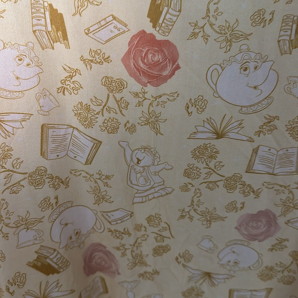 Disney Princess Beauty And The Beast Dress Xl - image 2